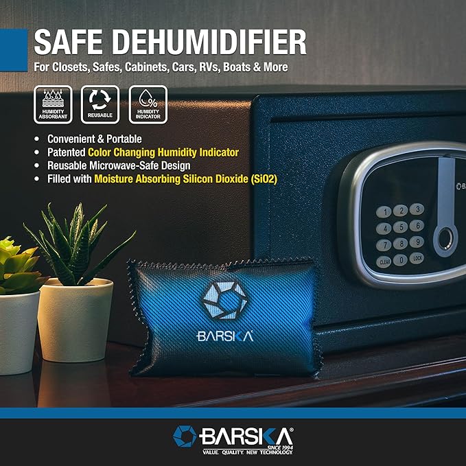 BARSKA Rechargeable Desiccant Dehumidifier - Image 9