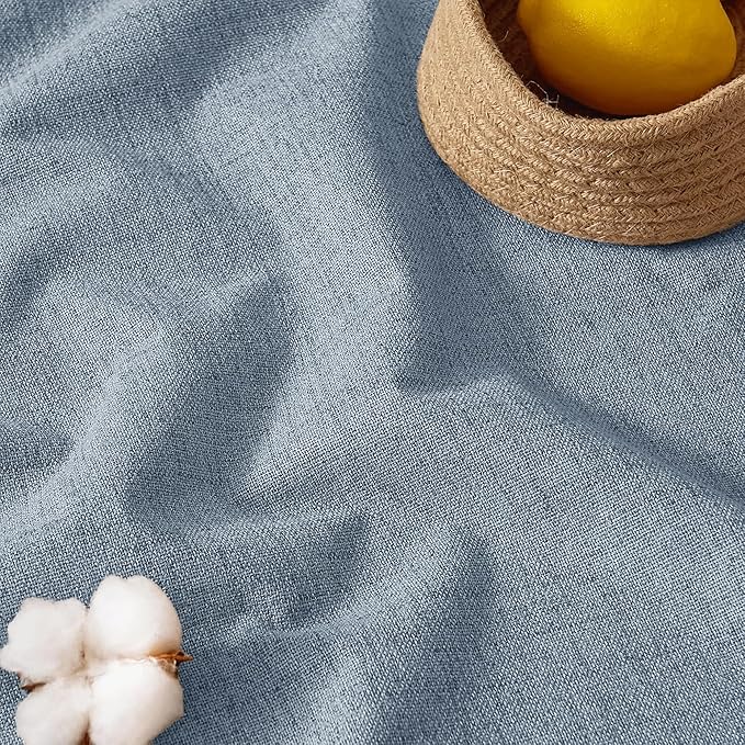 RYB HOME Linen Texture Curtains - Image 8