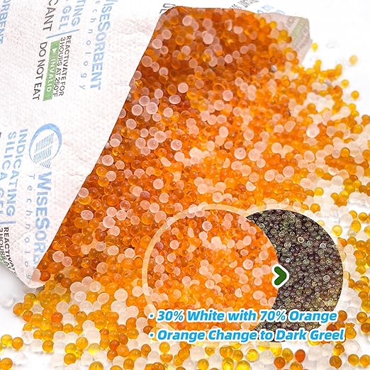 20 Gram Desiccant Packs, Indicating Silica Gel Packets, Rechargeable Moisture - Image 2