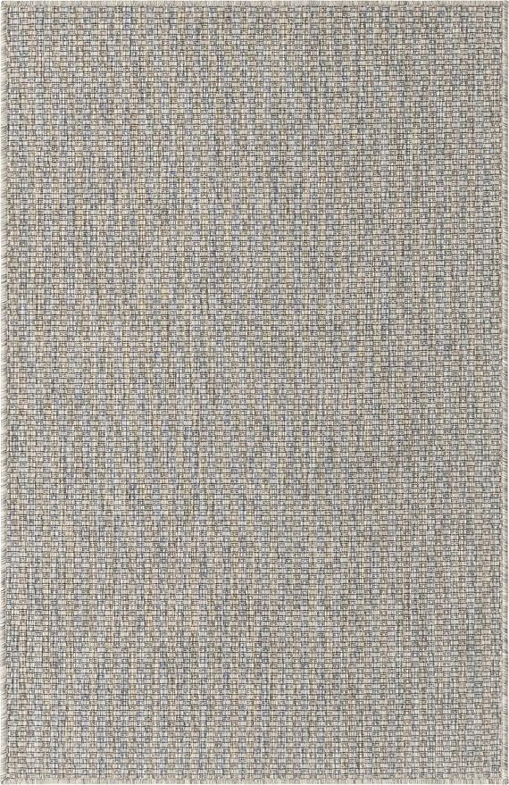 Unique Loom Collection Casual Transitional Solid Heathered Indoor/Outdoor - Image 8