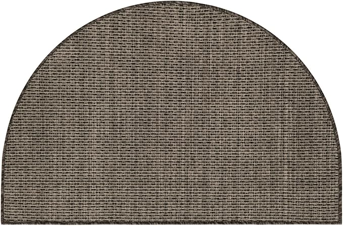 Unique Loom Collection Casual Transitional Solid Heathered Indoor/Outdoor by UniqueLoom