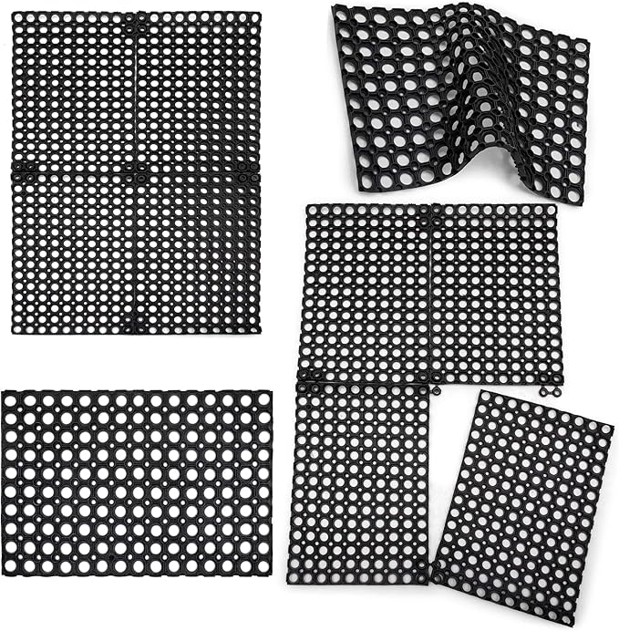 SafetyCare Interlocking Rubber Drainage Floor Mat - Image 6