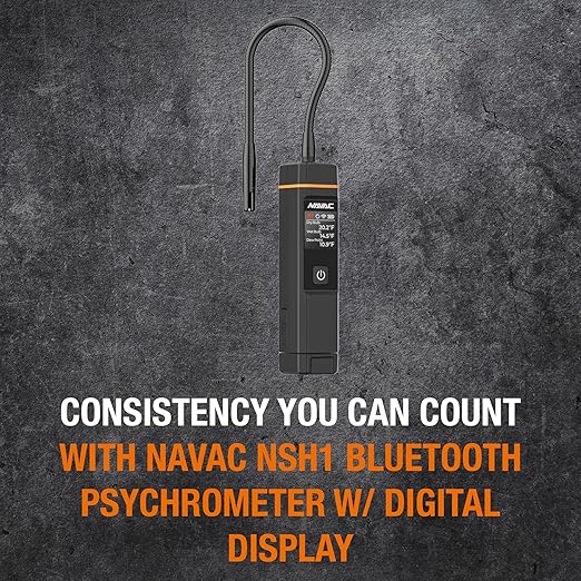 NAVAC NSH1 Bluetooth Psychrometer - Image 2