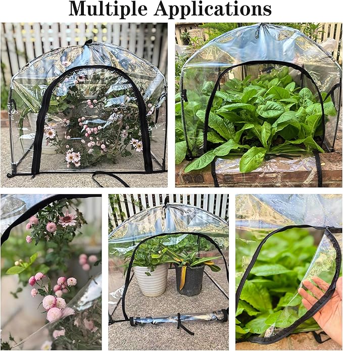 24.5″ *24.5″ *20.5″, Mini Greenhouse Winter Plant Warm Covers - Image 3