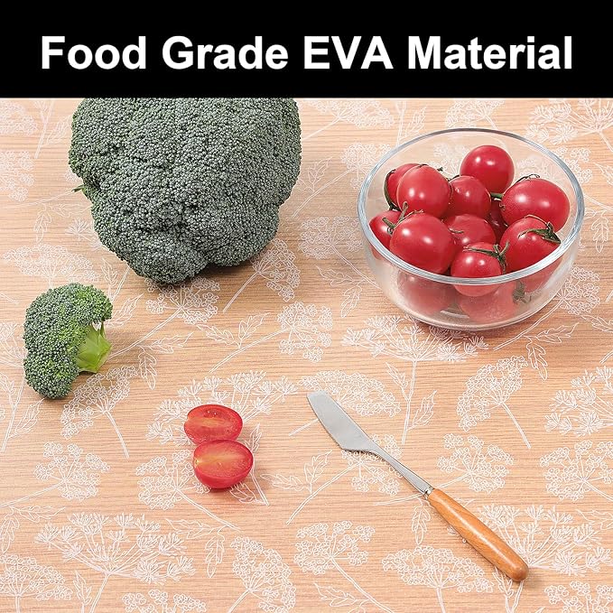 Cooyes Shelf Liners for Kitchen Cabinets, Refrigerator Liners Waterproof & - Image 5