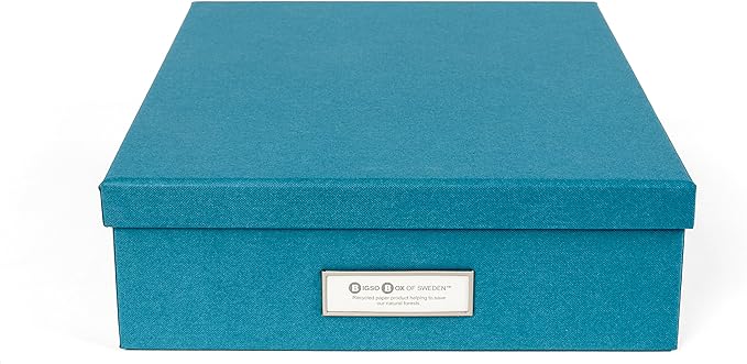 Bigso Oskar Fiberboard Label Frame Document Letter Box by Bigso
