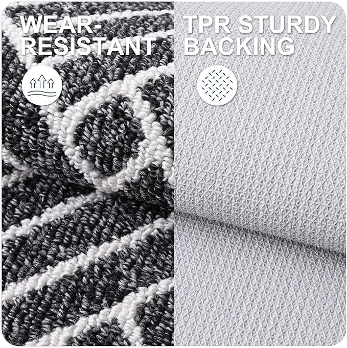 OLANLY Indoor Door Mat, 36x24 Inch, Dirt Resistant and Absorbent, Non-Slip - Image 3