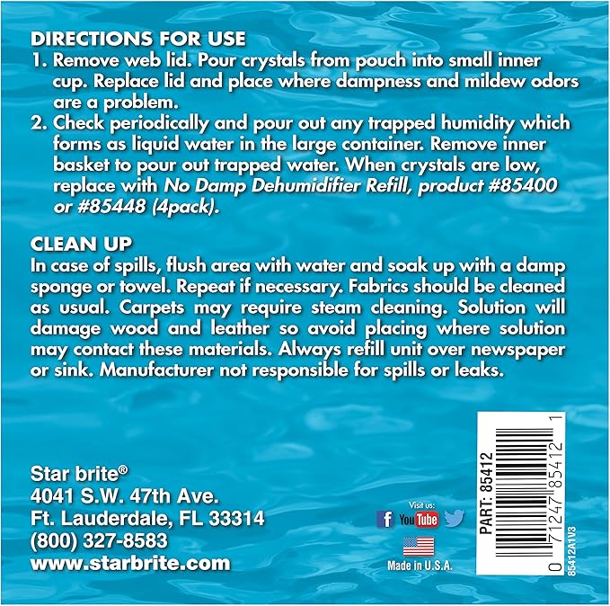 STAR BRITE No Damp Moisture Absorber & Dehumidifier - Image 3