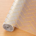 Cooyes Shelf Liner for Kitchen Cabinets – Non-Adhesive Waterproof Drawer Liner by Cooyes