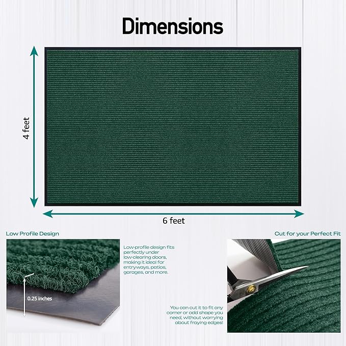 Durable Rubber Door Mat - Image 2