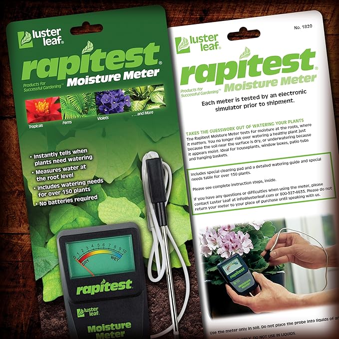 Luster Leaf 1820 Rapitest Soil Moisture Meter - Image 3