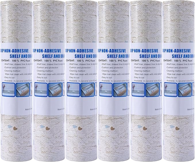Ray Star Cabinet Liner, 18Inch X 4 Feet Waterproof Shelf Liners by RAYSTAR
