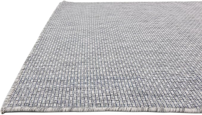 Unique Loom Collection Casual Transitional Solid Heathered Indoor/Outdoor - Image 7