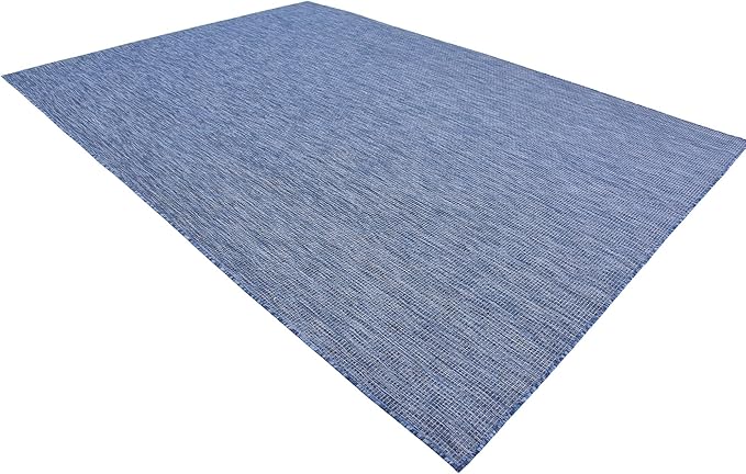 Unique Loom Collection Casual Transitional Solid Heathered Indoor/Outdoor - Image 5
