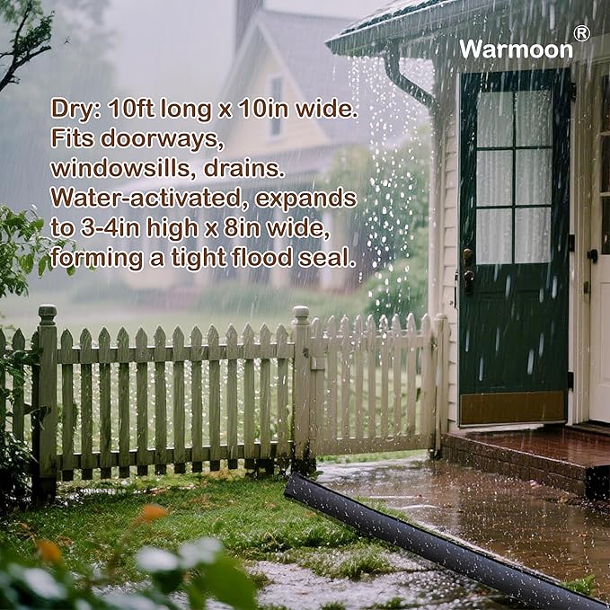Warmoon 10ft Self-Absorbing Flood Barriers - Image 5