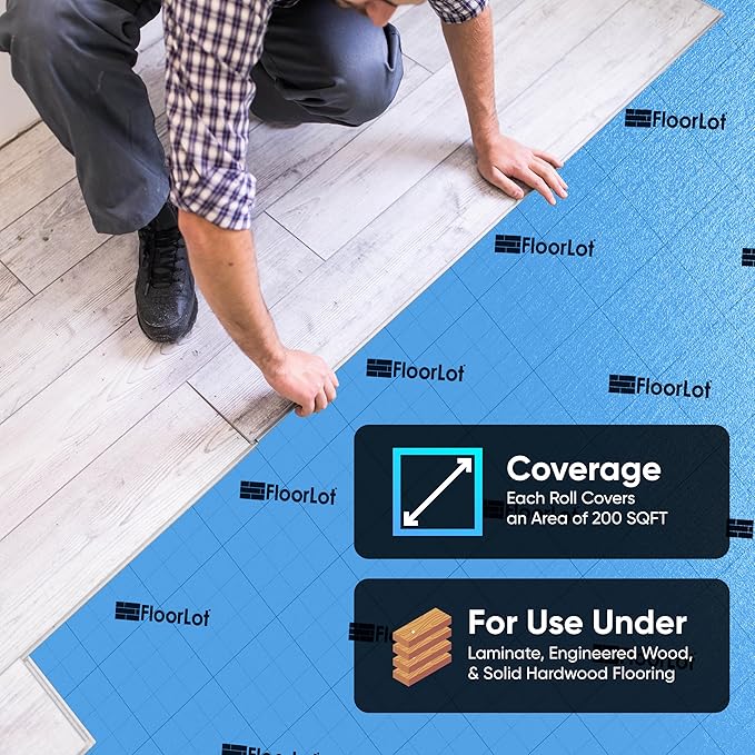 BlueStep Underlayment with Moisture Barrier - Image 4