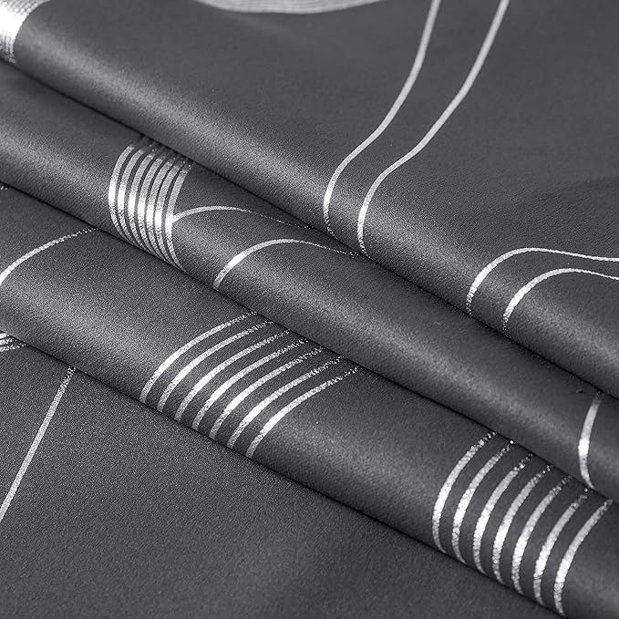 NICETOWN Bedroom Small Blackout Curtain Panels, 42 by 48 Inch, Window Treatment - Image 8