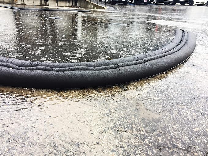 Quick Dam Water Activated 5ft Flood Barrier, Reusable Water Absorbers - Image 2