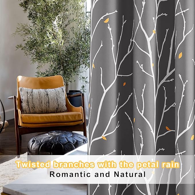 NICETOWN Room Darkening Ceiling to Floor Curtains, Decorative Modern Aesthetic - Image 7