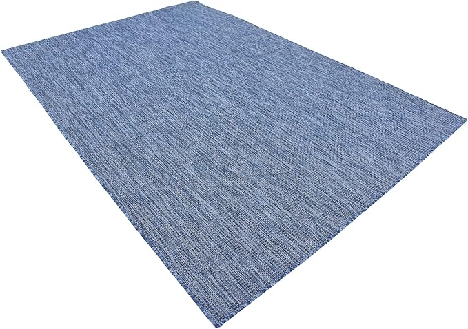 Unique Loom Collection Casual Transitional Solid Heathered Indoor/Outdoor - Image 5