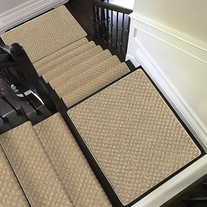 PURE ERA Carpet Stair Tread Landing Mat Tape Free Self Adhesive Non Slip Skid - Image 6