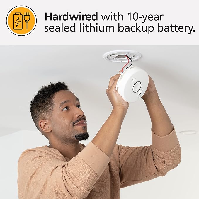 Kidde Smart Smoke Detector & Indoor Air, Quality Monitor, Alexa Compatible - Image 5