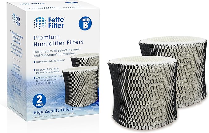 Fette Filter - HWF-64 Humidifier Filter B Wick Replacement Compatible by Fette+Filter