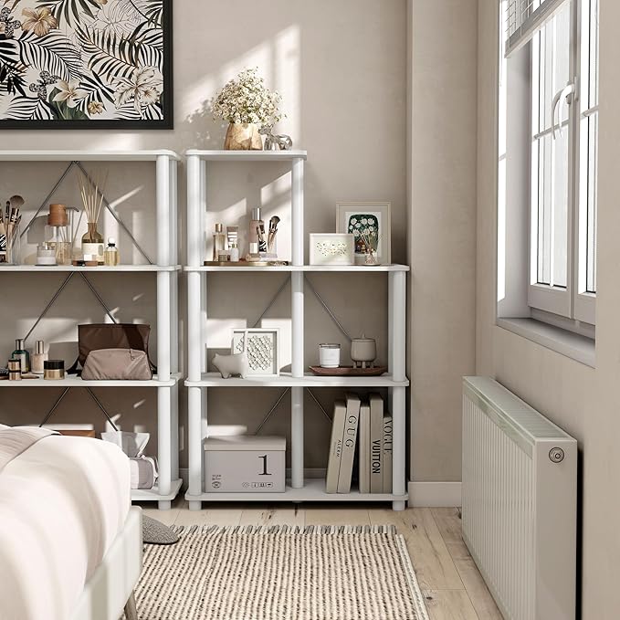 Homes: Inside + Out Apexa Modern 5-Cube Ladder Shelving Units, Collectibles - Image 2