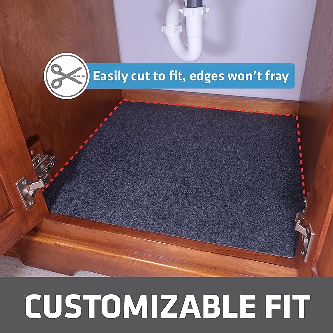 Drymate Premium XL Under Sink Mat, Waterproof Cabinet Protection Mats - Image 3