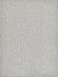Unique Loom Collection Casual Transitional Solid Heathered Indoor/Outdoor by UniqueLoom