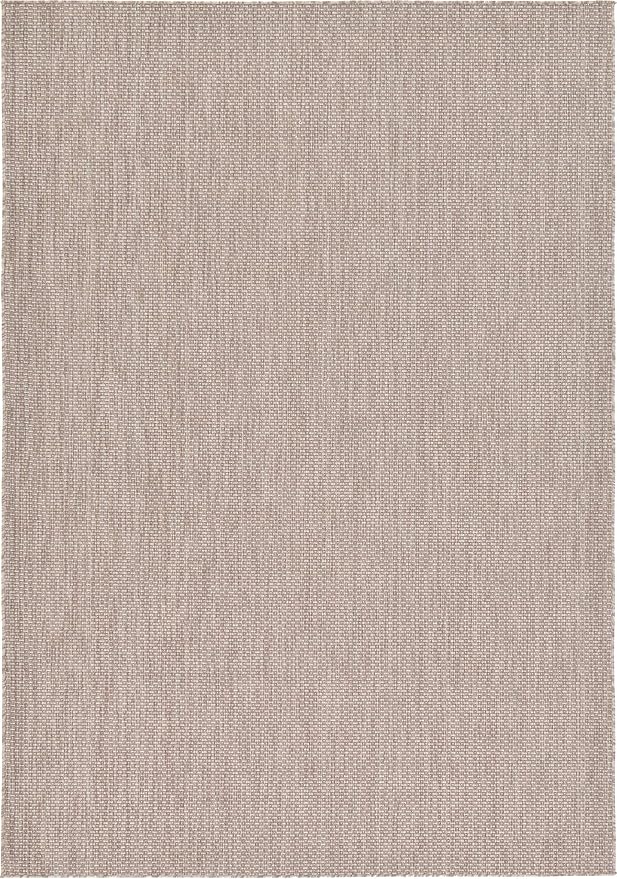 Unique Loom Collection Casual Transitional Solid Heathered Indoor/Outdoor - Image 9