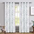 DriftAway Tree Branch Blackout Curtains Double Layer 90 Inches Long by DriftAway