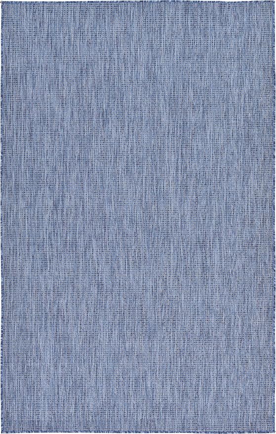 Unique Loom Collection Casual Transitional Solid Heathered Indoor/Outdoor - Image 3