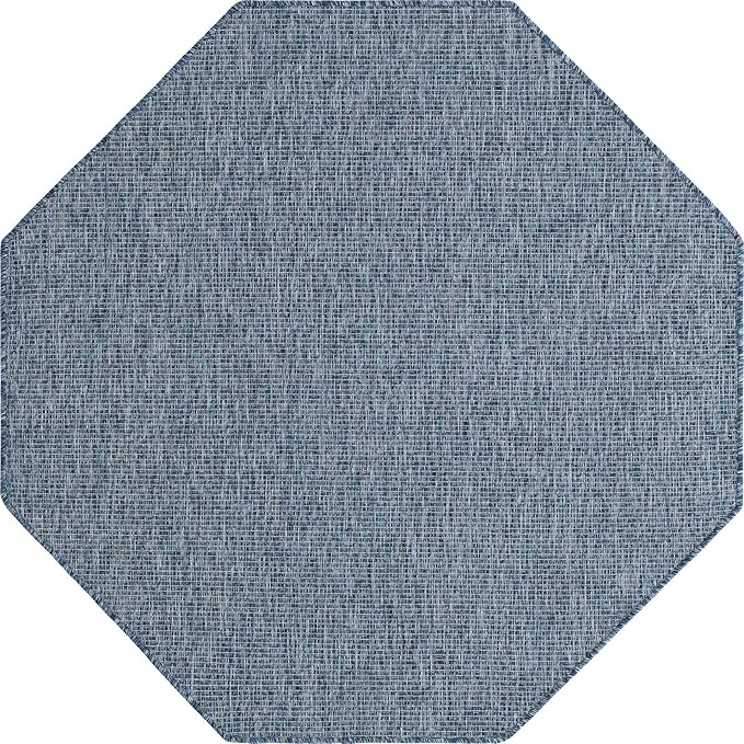 Unique Loom Outdoor Solid Collection Area Rug - Image 8