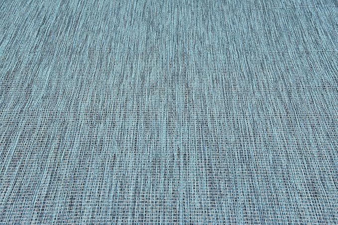 Unique Loom Collection Casual Transitional Solid Heathered Indoor/Outdoor - Image 6