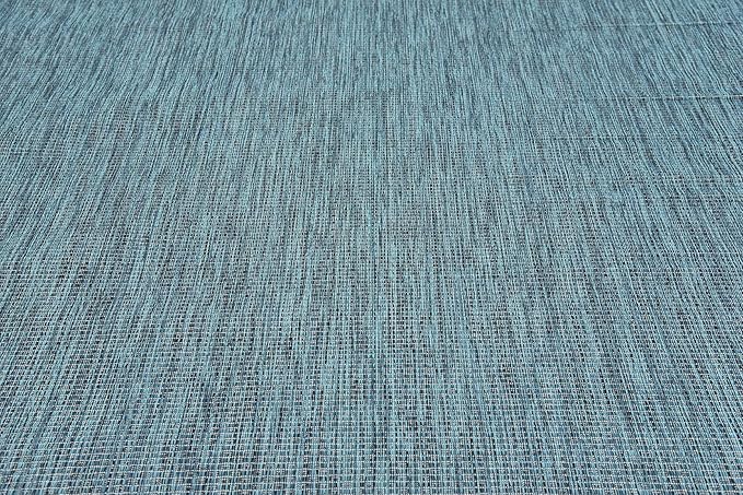 Unique Loom Collection Casual Transitional Solid Heathered Indoor/Outdoor - Image 7