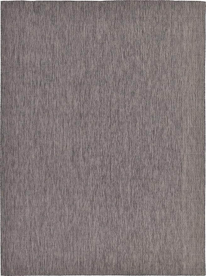 Unique Loom Collection Casual Transitional Solid Heathered Indoor/Outdoor - Image 4