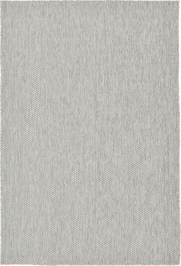 Unique Loom Collection Casual Transitional Solid Heathered Indoor/Outdoor by UniqueLoom