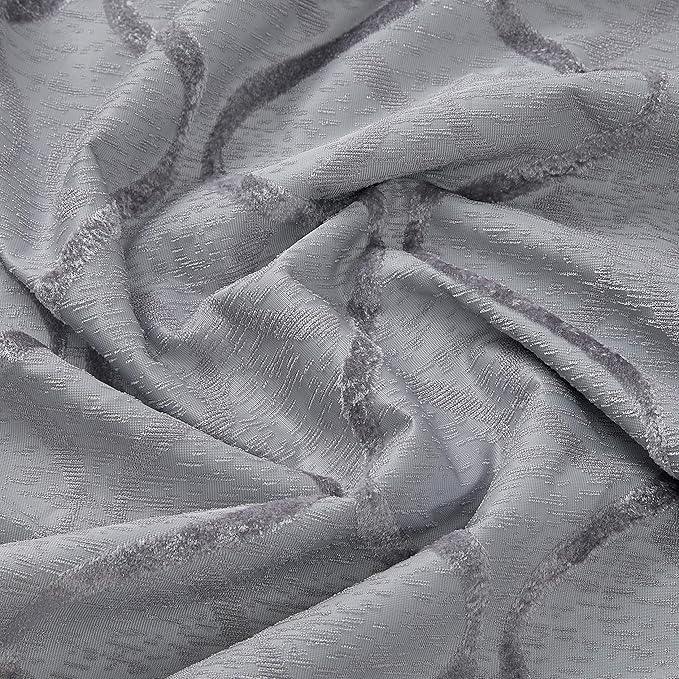HLC.ME Versailles Lattice Flocked 100% Complete Blackout Thermal Insulated - Image 6