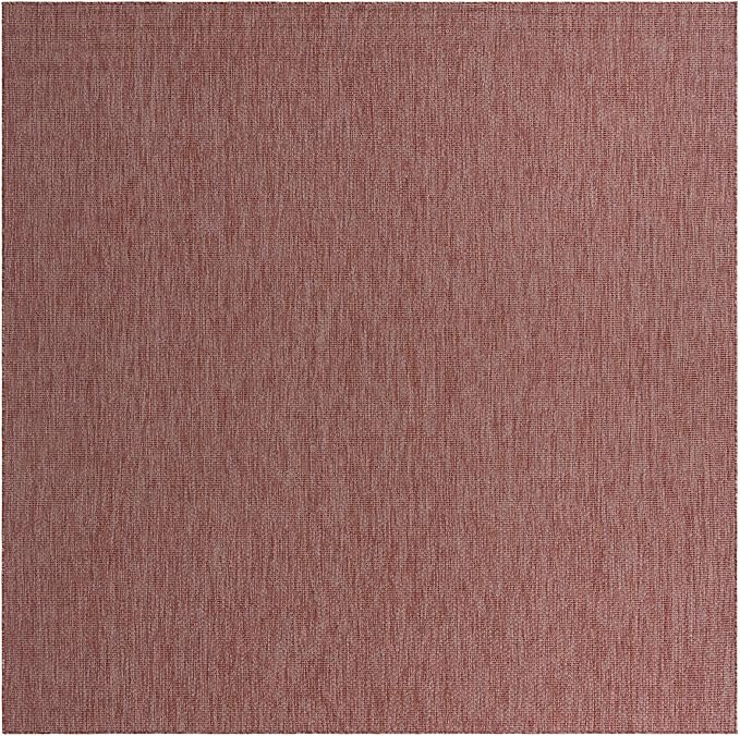 Unique Loom Collection Casual Transitional Solid Heathered Indoor/Outdoor - Image 2