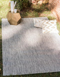 Unique Loom Collection Casual Transitional Solid Heathered Indoor/Outdoor by UniqueLoom