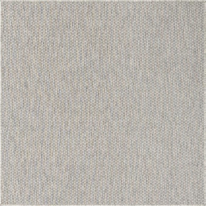 Unique Loom Collection Casual Transitional Solid Heathered Indoor/Outdoor - Image 8