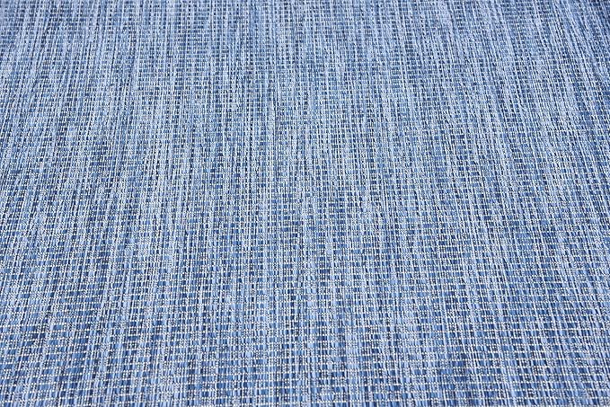 Unique Loom Collection Casual Transitional Solid Heathered Indoor/Outdoor - Image 7