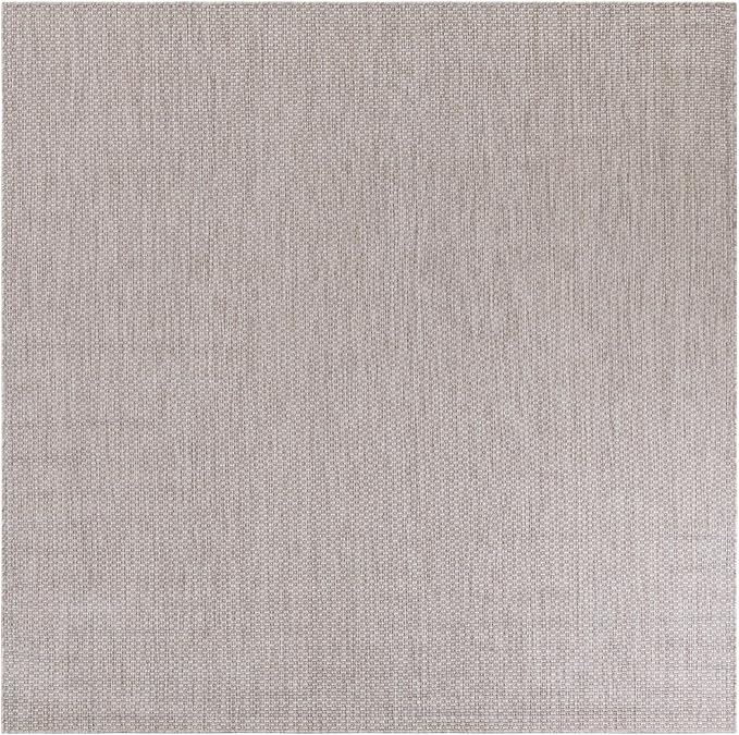 Unique Loom Outdoor Solid Collection Area Rug - Image 2