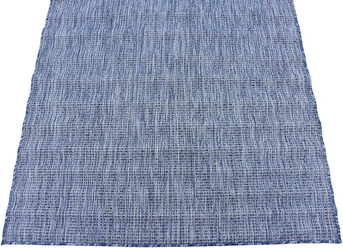 Unique Loom Collection Casual Transitional Solid Heathered Indoor/Outdoor - Image 6