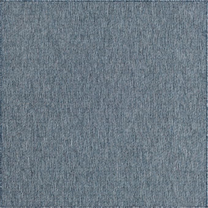 Unique Loom Collection Casual Transitional Solid Heathered Indoor/Outdoor - Image 8