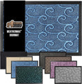 GORILLA GRIP 100% Waterproof All-Season WeatherMax Doormat 35x23, US Designed by GorillaGrip