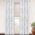 DriftAway Tree Branch Blackout Curtains Double Layer 108 Inches Long by DriftAway