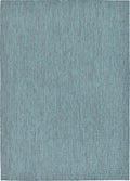 Unique Loom Collection Casual Transitional Solid Heathered Indoor/Outdoor by UniqueLoom