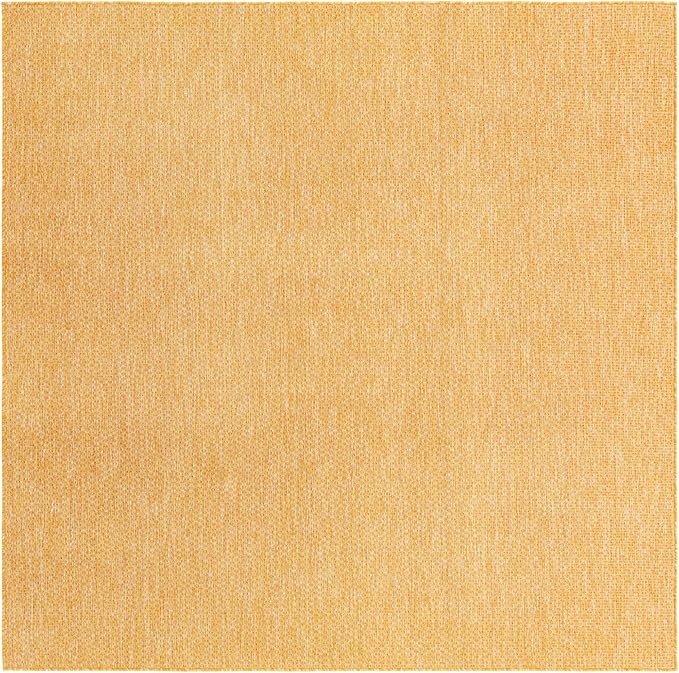 Unique Loom Collection Casual Transitional Solid Heathered Indoor/Outdoor - Image 2